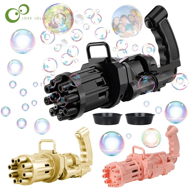 MINI BUBBLE GUN: LANZA BURBUJAS🔥OFERTA 2X1🔥